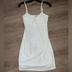 Brand New Rue21 White Spaghetti Strap Minidress